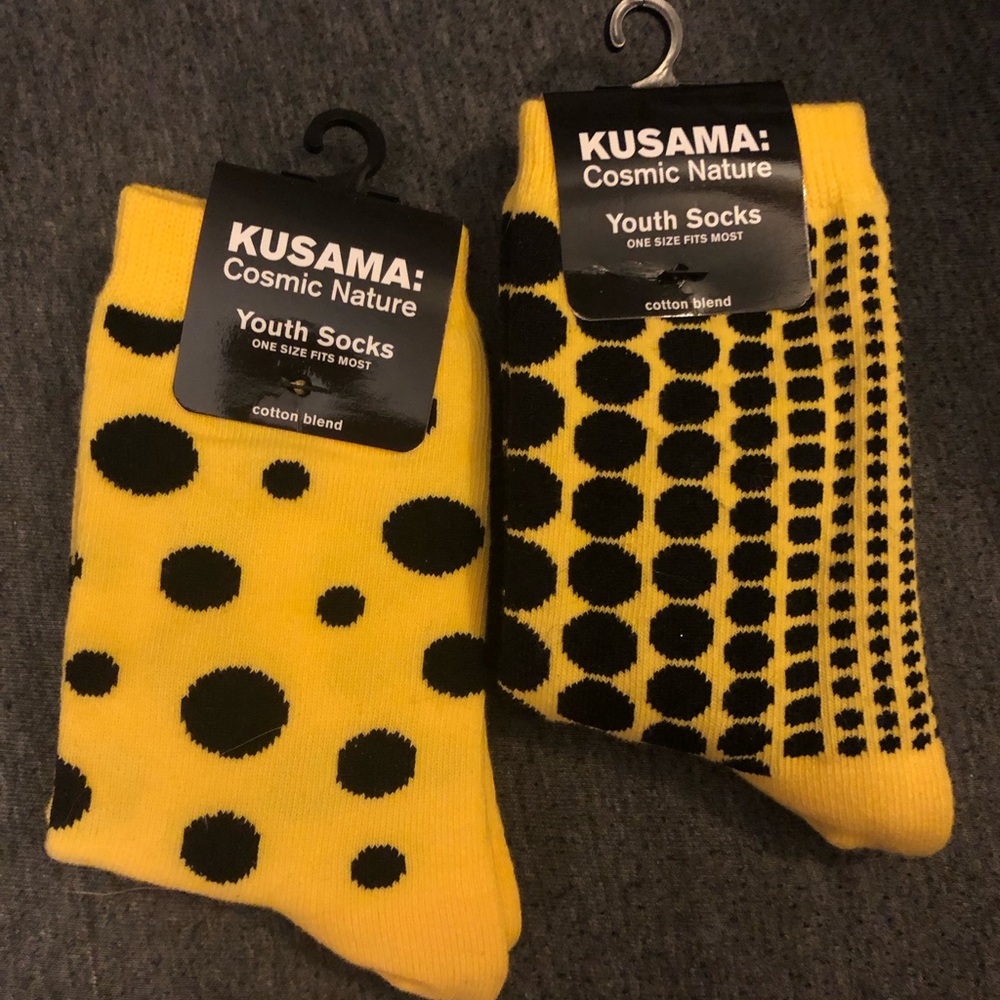Kusama: Cosmic Nature Youth Socks OSFM